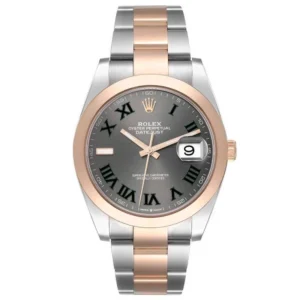 Beyond Superclone Date Just Rose Gold Steel Watch