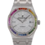 Beyond Super Clone 18K White Gold Diamond 41 mm