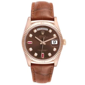 Beyond Superclones Day-Date Rose Gold Diamond 36 mm