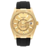 Beyond Super Clones Sky-Dweller Yellow Gold 42 mm Watch