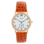 Beyond Super Clone Calatrava Rose Gold Leather 33 mm