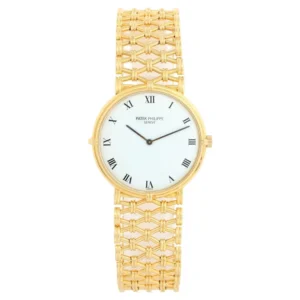 Beyond Super Clone Calatrava Yellow Gold Manual 33 mm