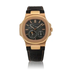 Beyond Superclone Nautilus 18K Pink Gold Sapphire 40 mm