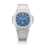 Beyond Super Clone Nautilus 18K White Gold Sapphire 40 mm