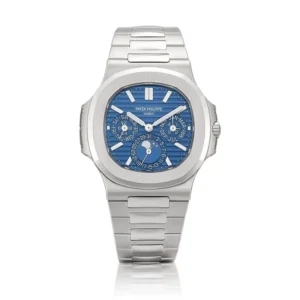 Beyond Super Clone Nautilus 18K White Gold Sapphire 40 mm