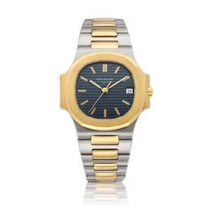 Beyond Super Clones Nautilus Yellow Gold Steel Sapphire 37 mm