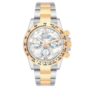 Beyond Superclone Daytona Yellow Gold Steel Diamonds 40 mm