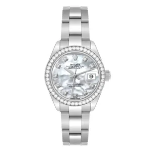 Beyond Super Clones Date Just White Gold Steel