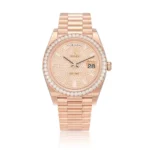 Beyond Super Clone Day-Date Rose Gold Diamond 40 mm
