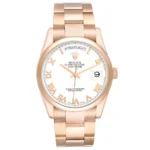 Beyond Superclones Day-Date Rose Gold Roman 36 mm