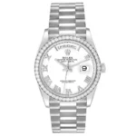 Beyond Superclones Day-Date White Gold Diamond 36 mm