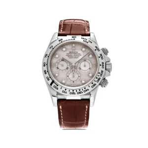 Beyond Super Clones Daytona White Gold Strap