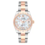 Beyond Super Clones Date Just Rose Gold Roman Dial