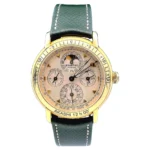 Beyond Superclones Jules 18K Gold Leather 39 mm Bracelet