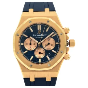 Beyond Superclones Rose Gold Rubber 41 mm Bracelet