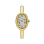 Beyond Super Clone Baignoire 18K Yellow Gold Quartz 23 mm Watch