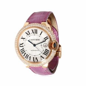 Beyond Super Clone Ballon Bleu Rose Gold Leather 44mm Watch