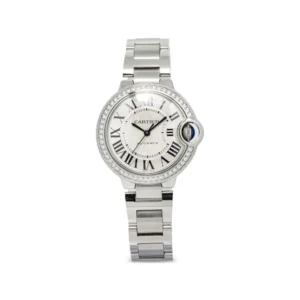Beyond Superclones Ballon Bleu Steel Diamond Quartz 33 mm Watch