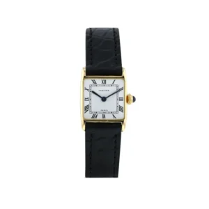 Beyond Superclones Tank 18K Yellow Gold Quartz 17 mm Watch