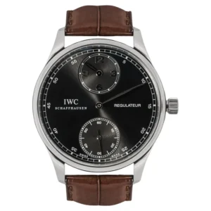 Beyond Super Clones Portugieser White Gold Leather 43mm Watch