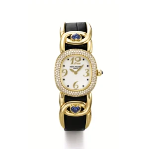 Beyond Super Clones Ellipse 18K Yellow Gold Diamond 23 mm