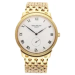 Beyond Super Clone Calatrava Yellow Gold 35 mm Bracelet