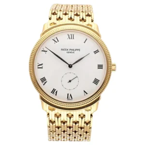 Beyond Super Clone Calatrava Yellow Gold 35 mm Bracelet