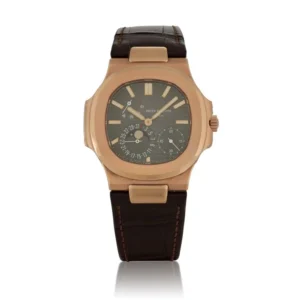 Beyond Superclones Nautilus 18K Pink Gold Leather 40 mm