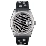 Beyond Superclones Datejust 18K Gold Diamond Rubber 36 mm