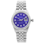 Beyond Super Clone Datejust Steel Diamond Roman 36 mm Jubilee