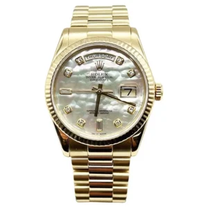 Beyond Superclones Day-Date 36 mm 18K Yellow Gold Diamond