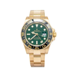 Beyond Superclone GMT II Yellow Gold Sapphire Bezel 40 mm Watch