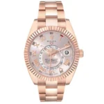Beyond Super Clone Sky-Dweller Rose Gold 42 mm Oyster