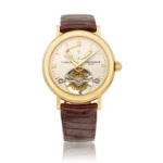 Beyond Super clones Patrimony 18K Yellow Gold Leather 38mm