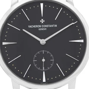 Beyond Superclone Patrimony Platinum Leather 42mm Watch