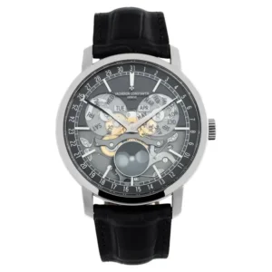 Beyond Super Clones Traditionnelle 18K White Gold Leather 41mm