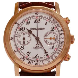 Beyond Super Clone Jules 18K Pink Gold Leather 41 mm