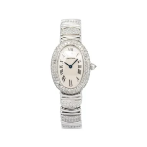 Beyond Super Clone Baignoire 18K White Gold Diamond 30 mm