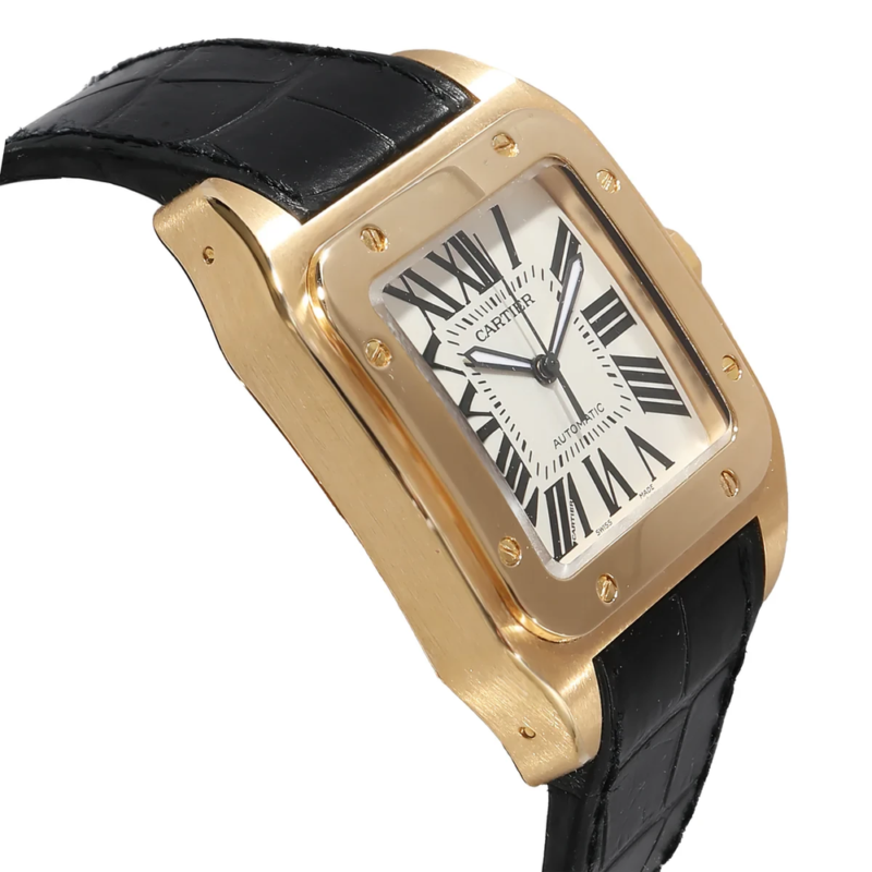 Beyond Superclones Santos 18K Yellow Gold 38mm Watch - Image 3