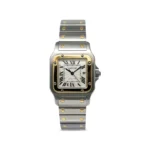 Beyond Super Clone Santos Yellow Gold Steel 29 mm Watch