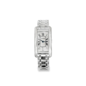 Beyond Superclone Tank 18K White Gold 19mm Watch