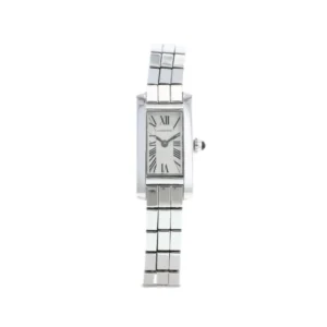 Beyond Super Clones Tank 18K White Gold Quartz 14 mm
