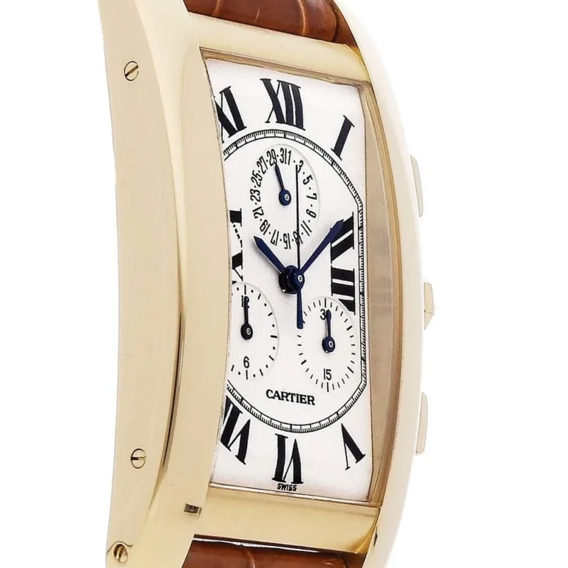 Beyond Superclone Tank 18K Yellow Gold Quartz 27 mm - Image 3