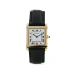 Beyond Superclones Tank 18K Yellow Gold Quartz 30 mm Watch