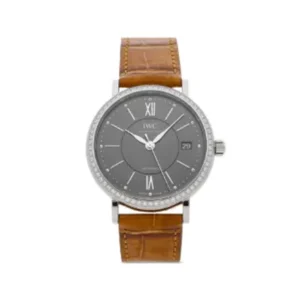 Beyond Super Clones Portofino Steel Leather 37mm Watch