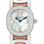 Beyond Super Clones Ellipse 18K White Gold Diamond 23 mm Watch