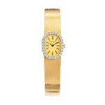 Beyond Super Clone 18K Yellow Gold Diamond 17.5 mm