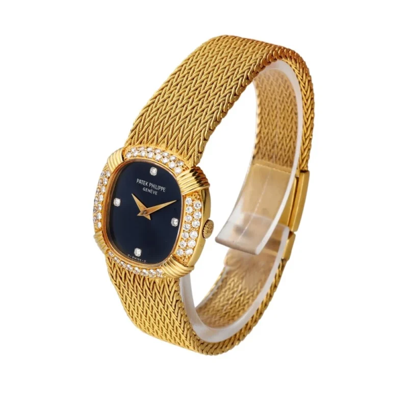 Beyond Super Clone Ellipse 18K Yellow Gold Diamond 24 mm - Image 2