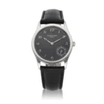 Beyond Super Clone Calatrava Platinum Leather 34 mm