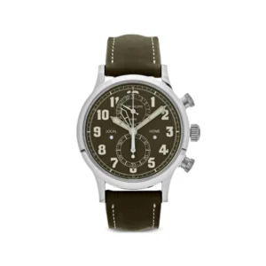 Beyond Super Clone Calatrava White Gold Leather 42 mm